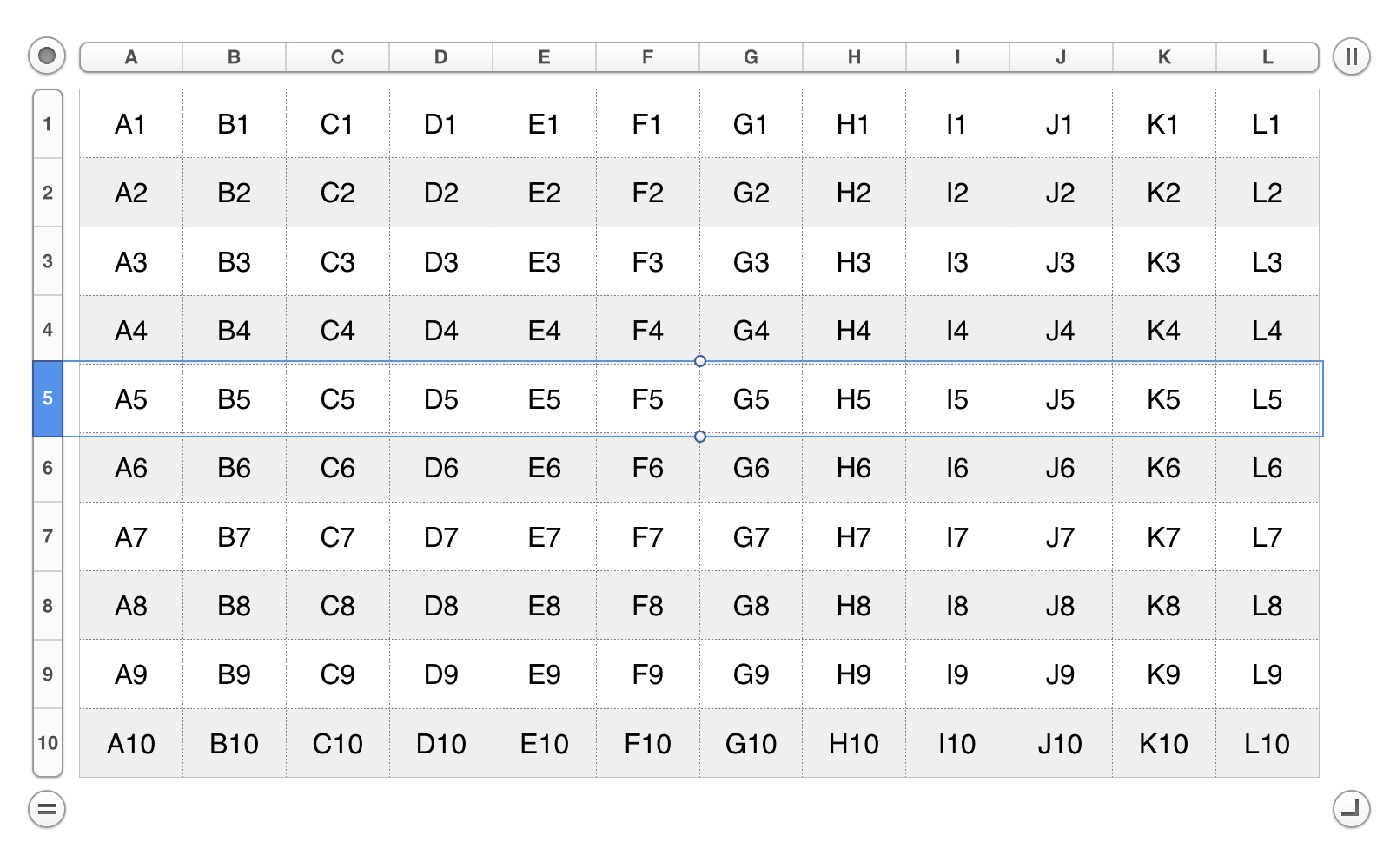 single-row-selected